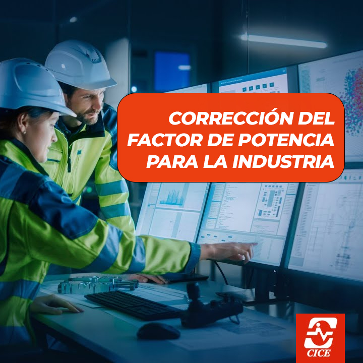 Corrección del factor de potencia para la industria